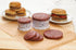 KitchenArt Adjust-A-Burger Press Set, Plastic, 2-Piece, White...