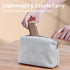Travel Makeup Brush Holder, Silicone Makeup Brush Holder, Travel Size Toiletries Silicone Make up Bag, Soft and Durable WaterProof Makeup Brush Ba...