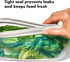 OXO Good Grips Silicone Reusable Bag – Snack Bag (12 oz) - Oat...