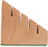 Standard Size Solid Beech Playing Card Holder-2 Piece Set-Card Storage...