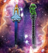 Space Collection Novelty Pen - Kids and Adults Office Supplies Ballpoint Pen, Space Shuttle, Alien, Alien Dj, Space Craft Writing Pen for School a...