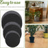 Plant Coaster Mat, 6PCS 3 Sizes Round Felt Plant Saucers for Indoors Plant Reversible Absorbent Waterproof Fabric Plant Pot Saucers for Gardening ...
