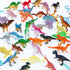 ONEST 55 Pieces Mini Dinosaur Figurines Playset Hand Painted Tiny Dinosaurs Party Favors Cake Toppers Dinosaur Figures Toys Small Luminous Dinosau...