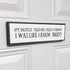 Dentist Wood Signs (Medium - Wood And Metal, My Dentist Told Me I Need A Crown)...