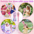 Bubble Wands Toys for 4 Year Old Girls: Princess Wand Gifts for 3 Year Old Girl Handheld Bubble Machine for Kids Birthday Gift for 3 Year Old Girl...