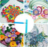 12 Pcs Paper Quilling Tools, Paper Flower Rolling Tool Rolling Curling Quilling Needle Pen DIY Cardmaking Paper Quilling Pen for Art Craft DIY Pap...