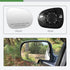 SCITOO Passenger Side Mirror Glass Compatible with 2016-2019 For FIAT 500X (5F) W/HEATED Chrome Convex Right Exterior Mirror Glass With Backing Pl...