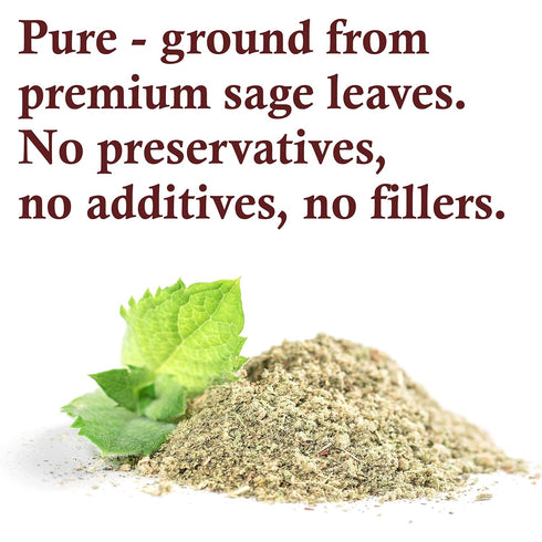 The Spice Way Sage Ground - (4 oz) dried herb leaves powder...