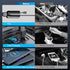 PLDHPRO Retractable Car Charger 4 in 1 62W Fast Charging Adapter, Retractable Cable and Dual Charger Ports Compatible iPhone 15/14/13/12 Pro Max X...