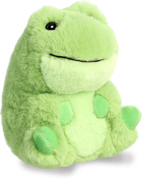 Aurora® Round Rolly Pet™ Riberto Frog™ Stuffed Animal - Adorable Companions - On-The-Go Fun - Green 5 Inches...