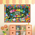 Welcome Back to School Bulletin Board Decorations First Day of School Theme Classroom Bulletin Board Border Set Pencil Notebook Schoolbag Paper Cu...