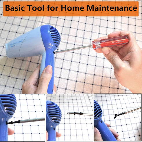 Triangle Screwdrivers Set 7 Sizes 1.4mm 1.8mm 2.0mm 2.3mm 2.7mm 3.0mm 4.2mm, SKZIRI 7in1 Triangle Screwdriver Tool Kit for Fixing Electronic Toys ...