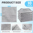 Wire Cleaning Cloths,Reusable Dishwashing Rag,Wire Dish Towels Scrubbing Pads for Kitchen, Sinks, Pots, Pans (10, Double Layer)...