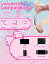 Priness Wired Kids Headphones with Mic for School/Travel,95dB Volume Limited,Shareport,On/Over Ear Bow Headsets with Nylon Cable-(Rose-Crown)...