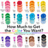 Ann Clark Gel Food Coloring Made in USA .7 oz, 6 Colors...