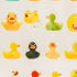 Splash Home Duckies PEVA 4G Shower Liner, Lightweight Shower Curtain Liner with 12 Rustproof Metal Grommet Holes 70” W x 72” H, Waterproof Shower ...