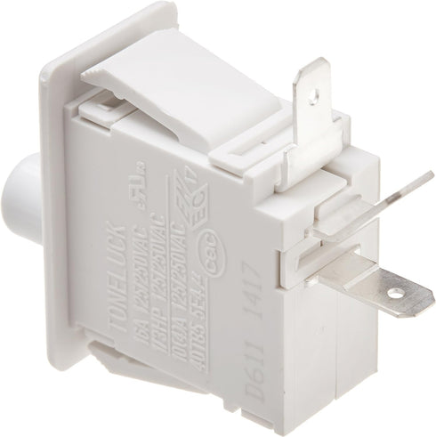 GE WE4M415 Genuine OEM Door Switch for GE Dryer, White