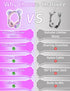 Kids Pom Headphones with Mic for Travel/Car/Plane,Added 85DB Limit Function&Shareport,Unicorns Gifts for Girls,On/Over Ear HD Stereo Wired Headset...