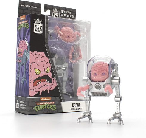 Loyal Subjects - BST AXN - TMNT - Wave 3 Krang with Walker 5" Action Figure (Net)- Multicolor...