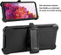 Case for Samsung Galaxy S20 FE 5G (2020) Heavy Duty Shockproof Drop-Proof Triple Layer Defense Cover 6.5” (Black with Belt Clip), Black...