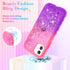 Ruky for iPhone 11 Glitter Case with Built-in Screen Protector, Full Body Rugged Liquid Cover with Built-in Screen Protector Shockproof Protective...