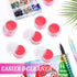 20 Pcs Diamond Art Wax Refills Glue for Diamond Art Painting 10 Pack Diamond Art Wax, DIY Diamond Paint Wax Holder Case with Clay Storage Box for ...