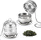 2 Pack Tea Infusers for Loose Tea, Extra Fine Mesh 18/8 Stainless Steel Tea Strainers, Loose Leaf Tea Steeper Tea Ball Tea Diffuser Tea Holder wit...