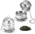2 Pack Tea Infusers for Loose Tea, Extra Fine Mesh 18/8 Stainless Steel Tea Strainers, Loose Leaf Tea Steeper Tea Ball Tea Diffuser Tea Holder wit...