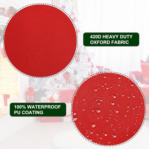 Christmas Wrapping Paper Holder, Wrapping Paper Storage Bag for Christmas Paper Rolls, Resistant 41 inch Wrapping Paper Organizer Storage Containe...