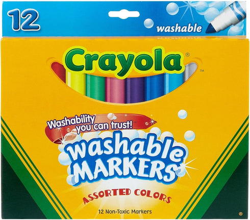 Crayola Ultra Clean Markers 12ct...