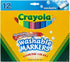 Crayola Ultra Clean Markers 12ct...