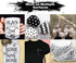 Black Paint Pens, 6 Pack 0.7mm Acrylic Black Permanent Marker ,White Paint Pens for Rock Painting, Stone,Wood, Plastic, Ceramic, Glass, Metal Canv...