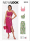New Look Misses' Two-Piece Dresses Sewing Pattern Kit, Code N6741, Sizes 6-8-10-12-14-16-18, Multicolor...