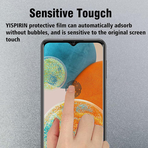 2 Pack Anti-Spy Tempered Glass Screen Protector for Samsung Galaxy A23 5G/4G, 9H Hardness, Bubble Free, Touch Sensitive, 20mm x 20mm...