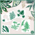 9 Pieces Reusable Painting Stencil Tropical Stencil Plastic Paint Stencils Summer Pattern Drawing Templates Stencils Reusable Craft Stencils for P...