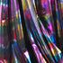 Hologram Rainbow Iridescent Mermaid Metallic Foil Stretch Fabric(Rainbow 1yard)...