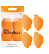 Real Techniques Miracle Complexion Sponge Set 4 Pack, Makeup Blender Sponge For Liquid & Cream Makeup, Buildable Coverage, Foundation Sponge For N...