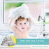 Spasilk Washcloth Wipes Set for Newborn Boys and Girls, Soft Terry Washcloth Set, Pack of 10, Gray Celestial...