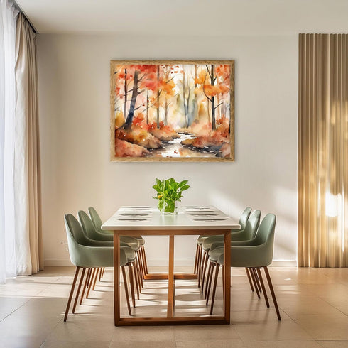 Posterizer 1 pcs- beautiful jungle trees scenary landscape 11-Landscape & Nature Art-Floral Botanical Art- Decor for Home & Office- unframed wall ...