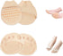 2 Pairs Metatarsal Pads Ball of Foot Cushions Honeycomb Fabric Forefoot Pads for Women High Heels Shoes Foot Pads Invisible Soft Toe Pads Reusable...