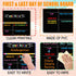 First and Last Day of School Board Double Sided Back to School Sign First Day of School Chalkboard for Kids Boys Girls 1st Day of Preschool Pre-K ...