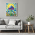 Posterizer 1 pcs-Aesthetic Trippy Mushroom Indie Poster-Abstract & Modern Art-Fantasy & Fiction Art-Living Room Bedroom Decor- UNFRAMED Wall Art...