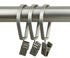 Rod Desyne Curtain Pivot Rings for 1-Inch Rod, Satin Nickel, Set of 10...