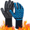 BBQ Grill Gloves Heat Resistant,1472 F High Temp Resistance Fireproof Glove for Grilling Smoking Barbecue,Comfort Long Non-Slip Ove Mitts Kitchen ...