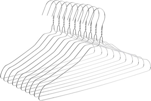 Mr. Pen- Wire Hangers, 10 Pack, Metal Hangers, Wire Hangers for Clothes, Wire Coat Hangers, Metal Clothes Hanger, Silver Hangers, Shirt Hangers, S...