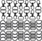 Hotop 56 Pieces D rings for purse bag hardware purse hardware for bag making buckles craft (Black,25 mm)...