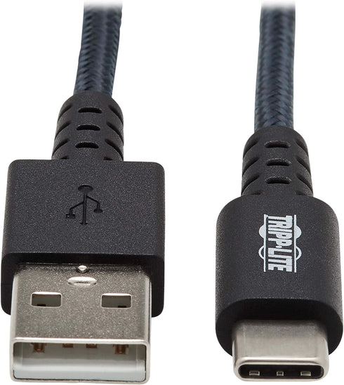 Heavy Duty USB-A to USB C Charging Sync Cable Android M/10ft...