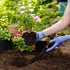 Garden Shovel, LRLXE Heavy-Duty Manganese Steel Super Hard Garden Trowel, Bend-Proof Hand Shovel with Rubber Handle, Garden Trowel Tool for Soil E...