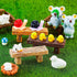 100 Pieces Mini Resin Animals Miniature Panda Figurine Garden Animal Figurine Miniature Duck Figurine Micro Landscape Fairy Dollhouse Ornament for...