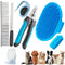 6 PCS Grooming Kit for Dogs Cats Comb Deshedding Dog Brush Pet Knot Opener Cleaning Slicker Brush Nail Clipper Toothbrush Pet Hair Removal Tool Wa...
